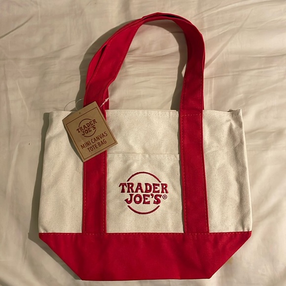 Trader Joe’s Other - Red and White Garment Bag